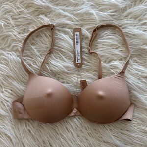 Skims Ultimate Nipple Apex Pushup Bra Clay Size 30A